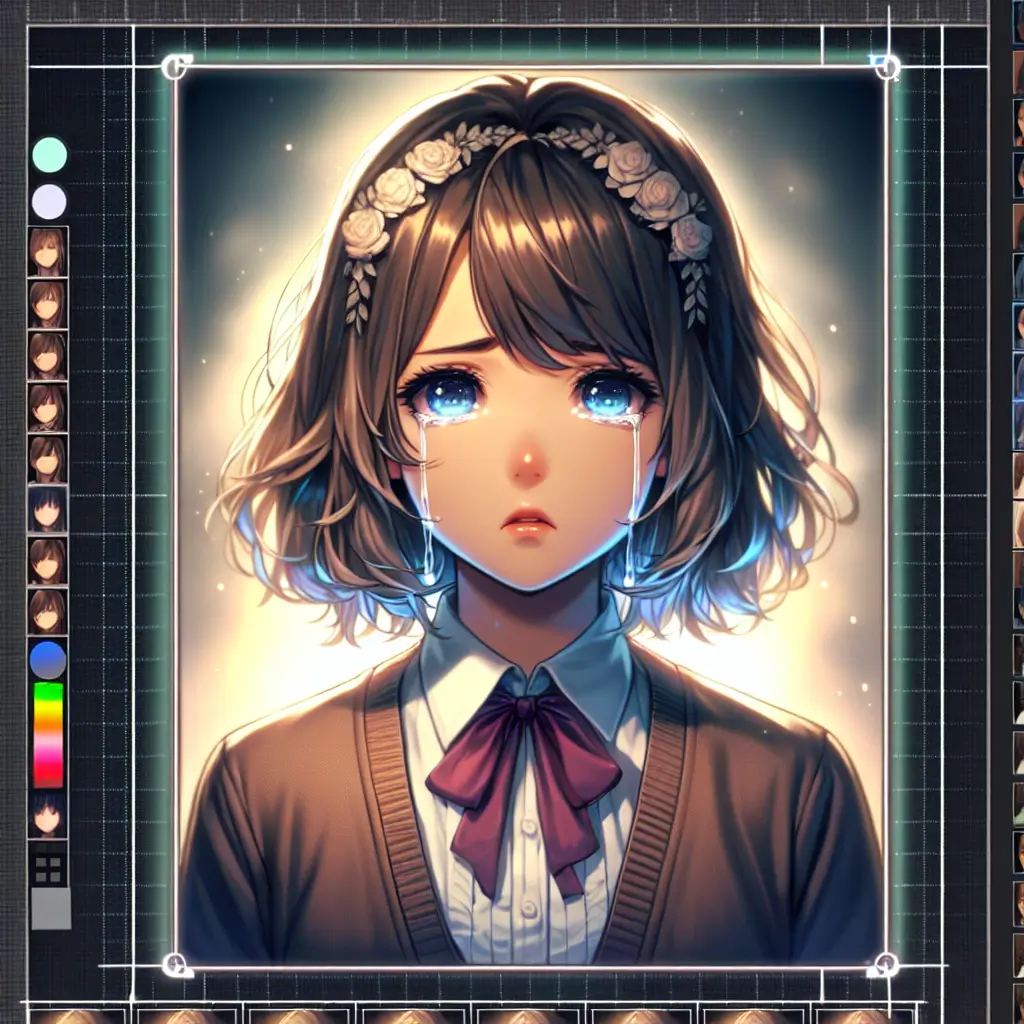 A screenshot of Free Avatar: High School Student Retail Store Manager Avatar