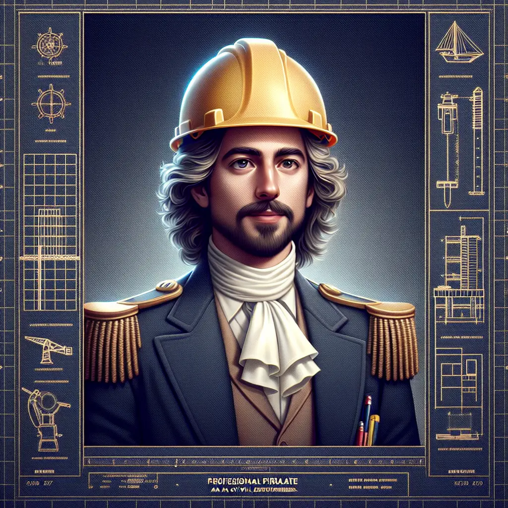 A screenshot of Free Avatar: Professional Pirate Civil Engineer