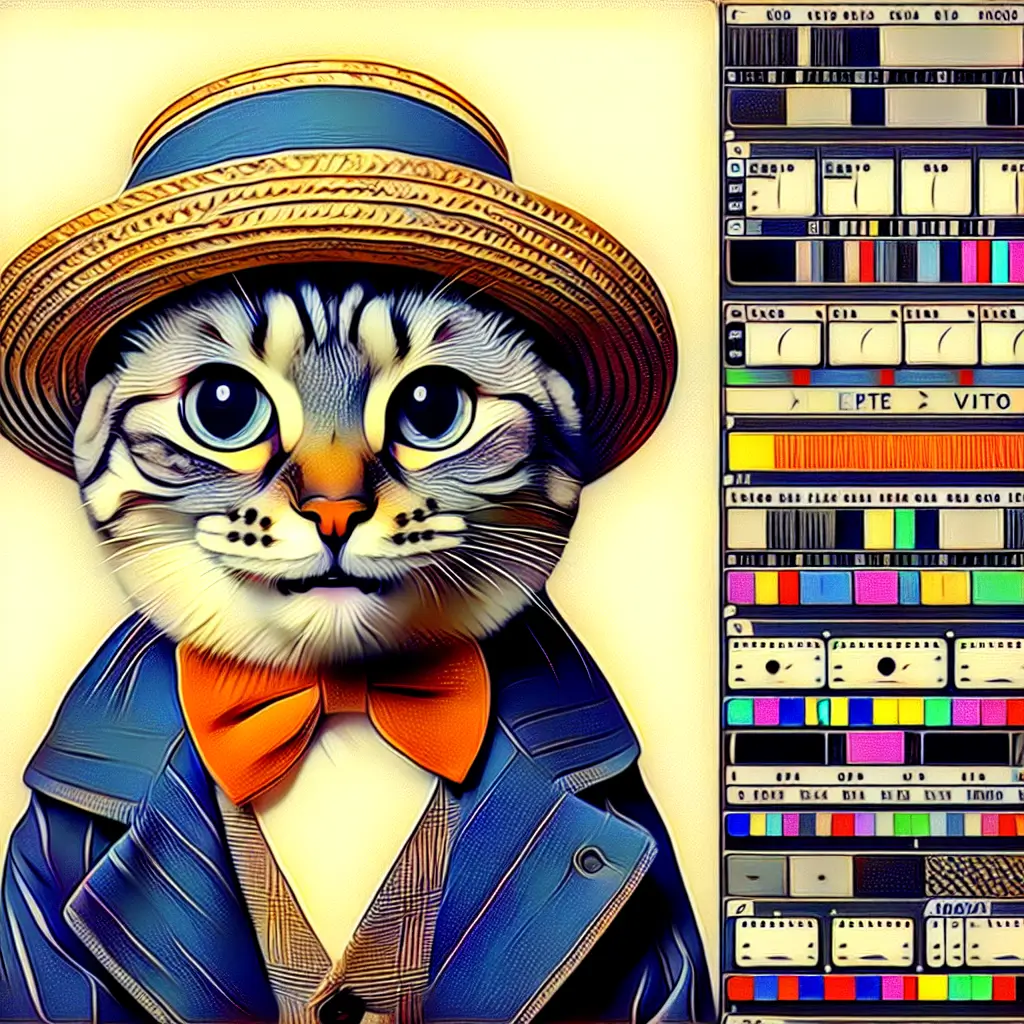 A screenshot of Free Avatar: Smiling Cat Film & Video Editor AI Avatar