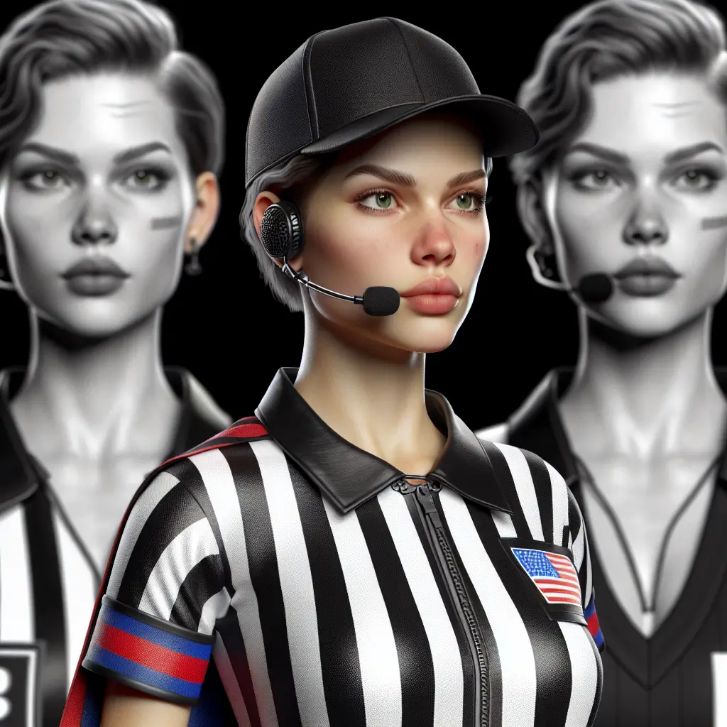 A screenshot of Free Avatar: Superhero High School Umpire Referee Avatar