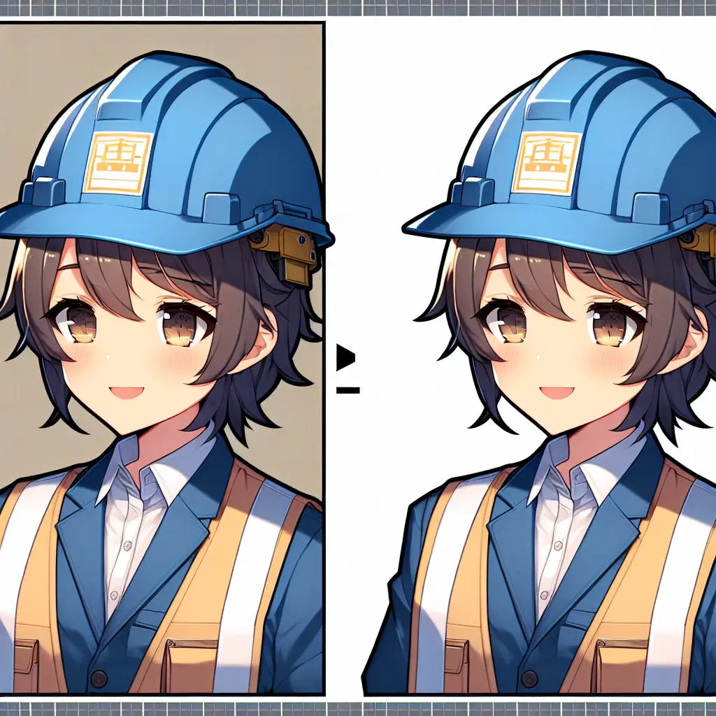 A screenshot of Free Avatar: Anime-style Civil Engineer AI Avatar