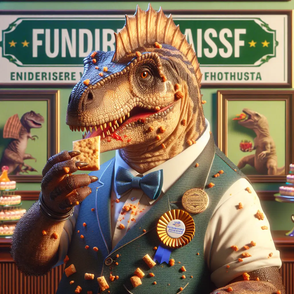 A screenshot of Free Avatar: Charity Fundraising Dinosaur