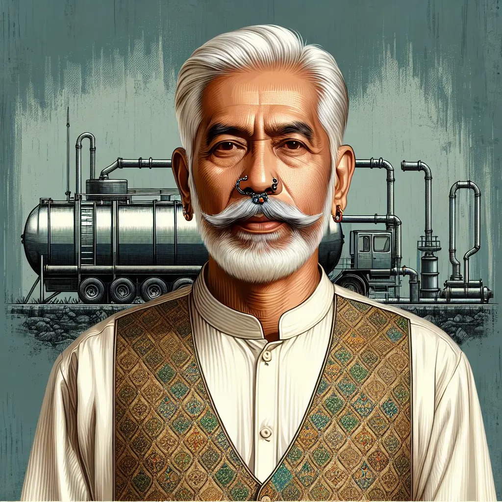 A screenshot of Free Avatar: Elderly South Asian Man Sewage Treatment Plant Operator