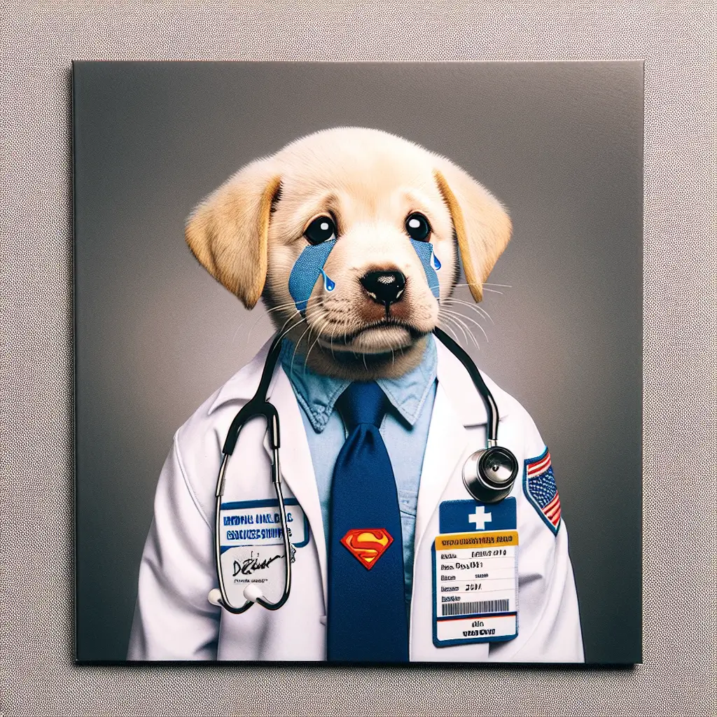 A screenshot of Free Avatar: Superhero Puppy Medical Manager