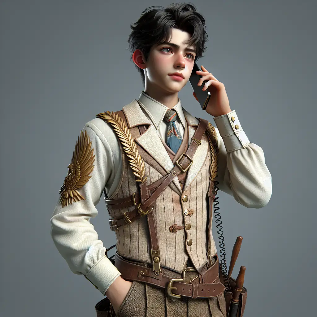 A screenshot of Free Avatar: Teenage Agricultural Manager in Caesar Costume