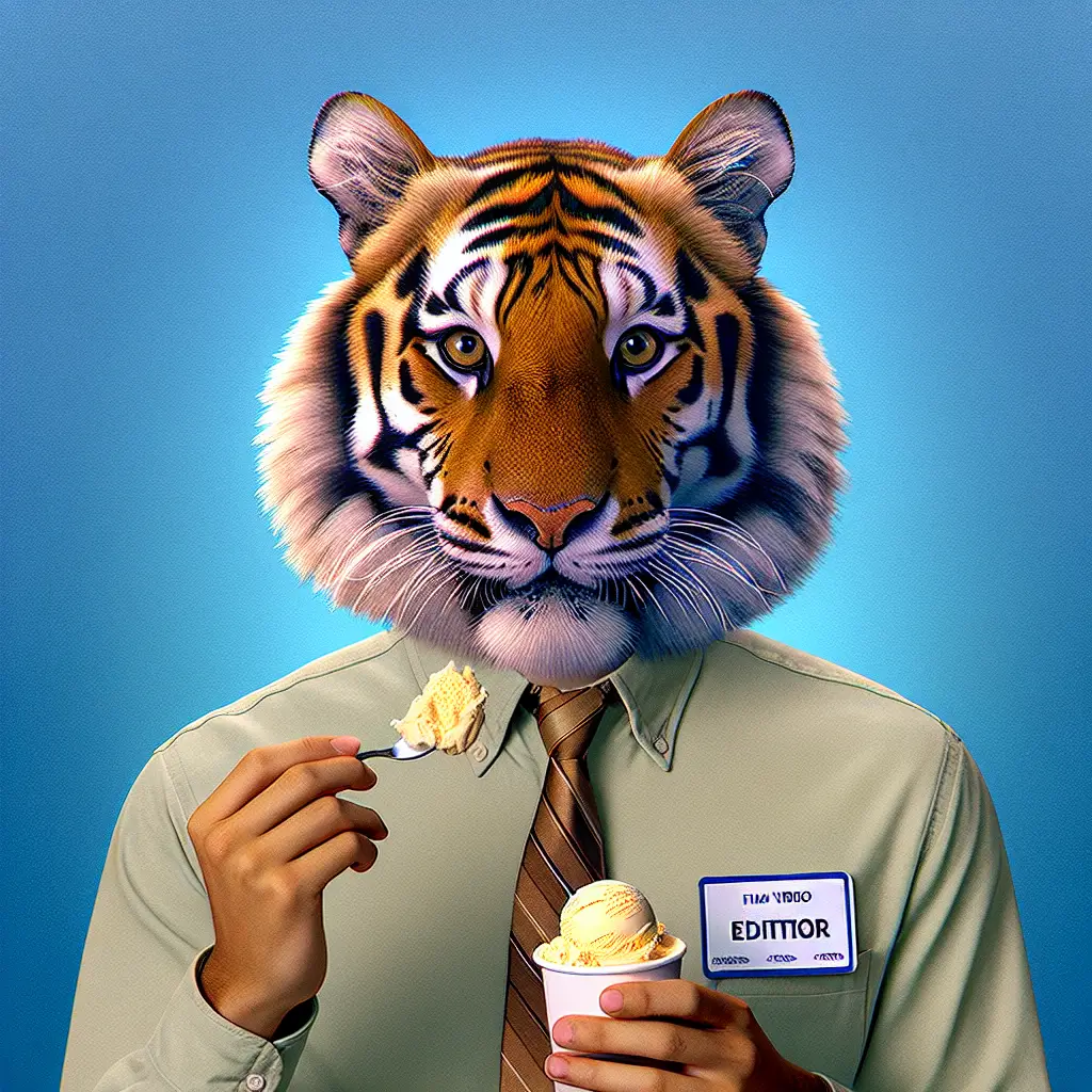 A screenshot of Free Avatar: Fantasy Tiger Film Editor