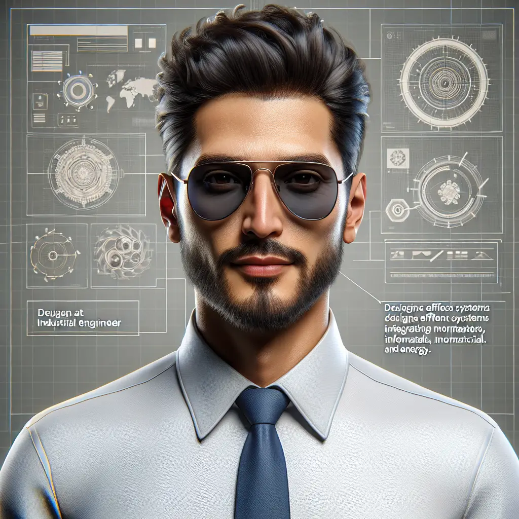 A screenshot of Free Avatar: Middle-Eastern Industrial Engineer with Sunglasses