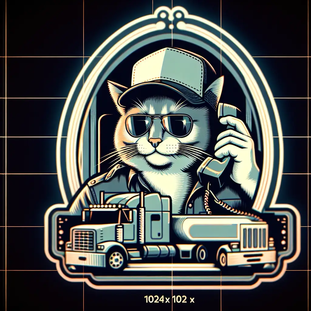 A screenshot of Free Avatar: Magic Mirror Cat Truck Driver