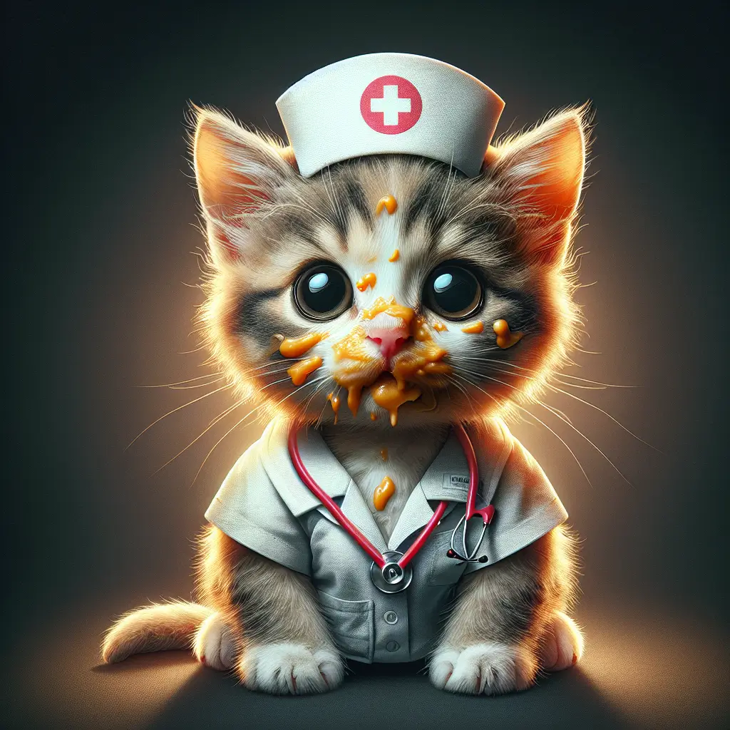 A screenshot of Free Avatar: Nurse Kitten Magic Mirror Style