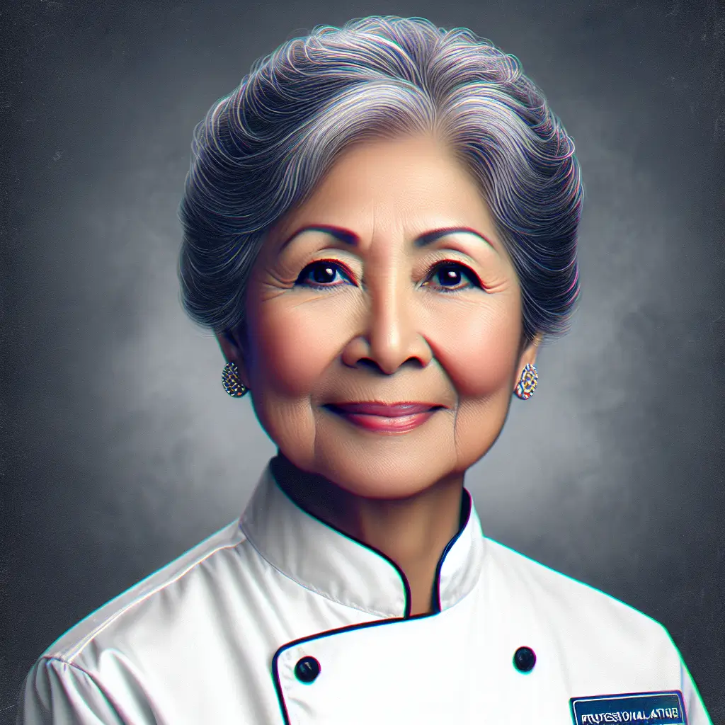 A screenshot of Free Avatar: South Asian Elderly Woman Chef