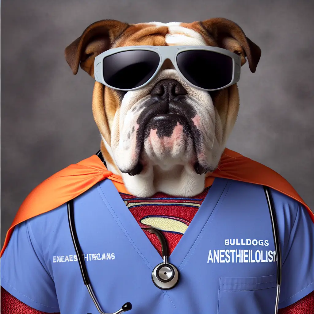 A screenshot of Free Avatar: Bulldog Superhero Anesthesiologist