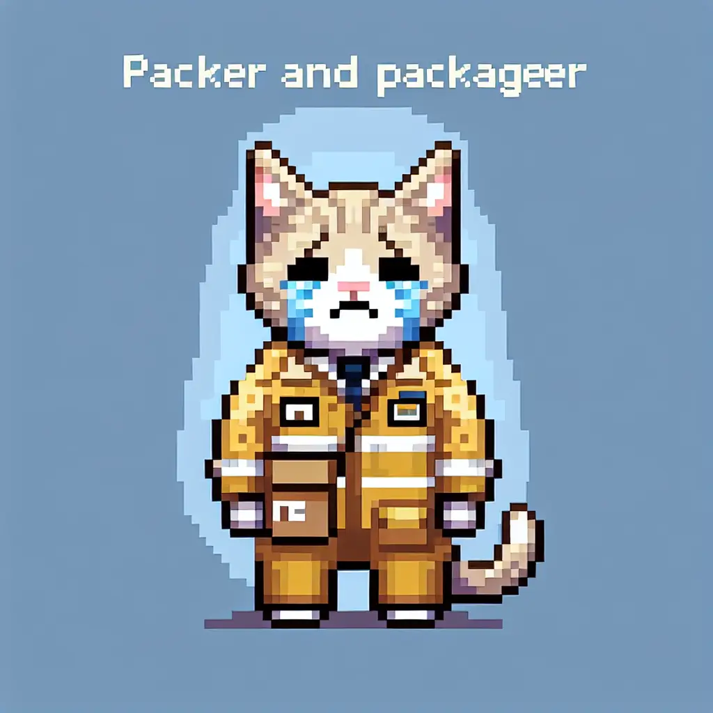 A screenshot of Free Avatar: Crying Cat Packer 8-bit Pixel Art