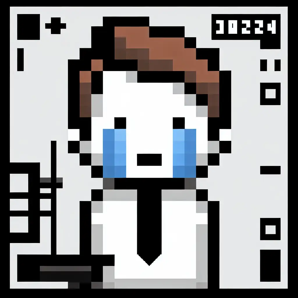 A screenshot of Free Avatar: Film and Video Editor 8-bit Pixel Stick Figure