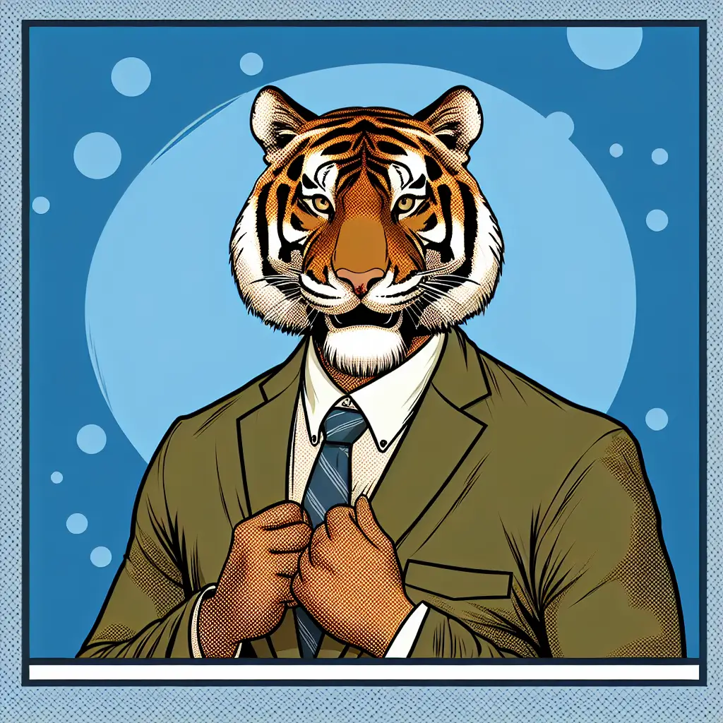 A screenshot of Free Avatar: Happy Tiger High School Teacher