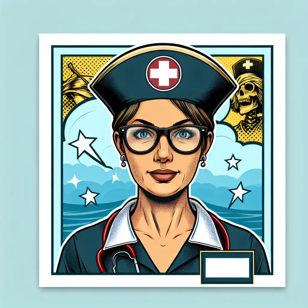 A screenshot of Free Avatar: Pirate Nurse AI Avatar