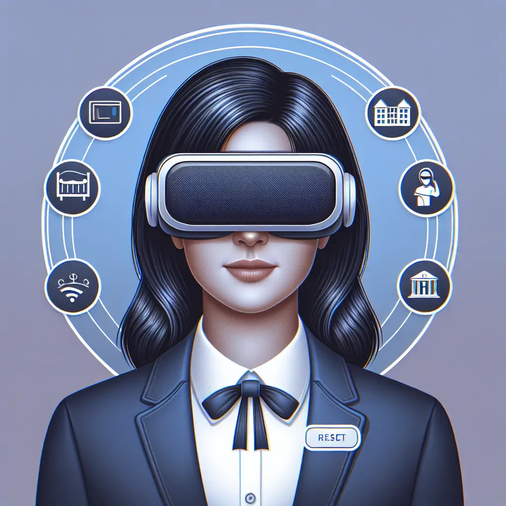 A screenshot of Free Avatar: Hotel Manager with Virtual Reality Headset