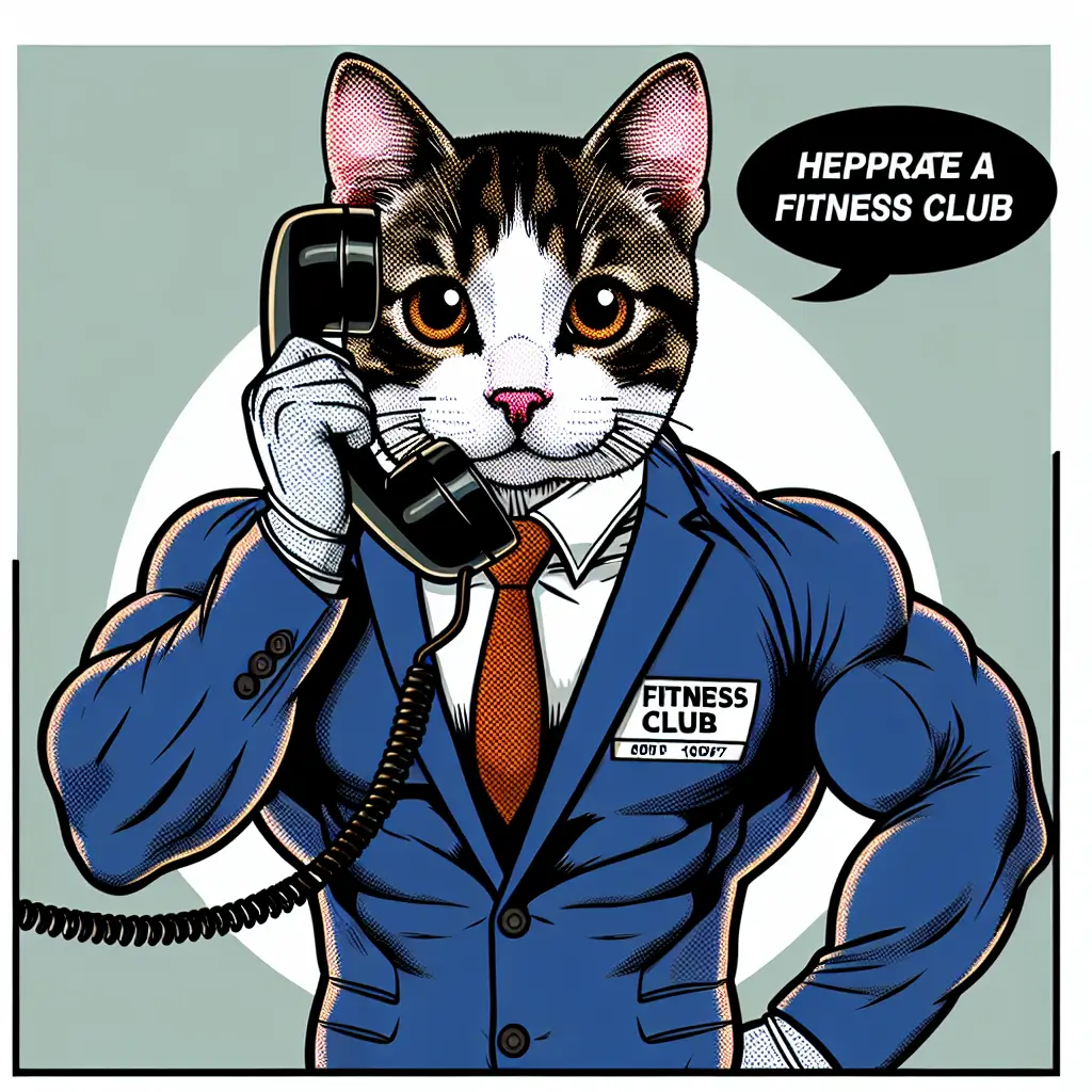 A screenshot of Free Avatar: Fitness Club Manager Kitten