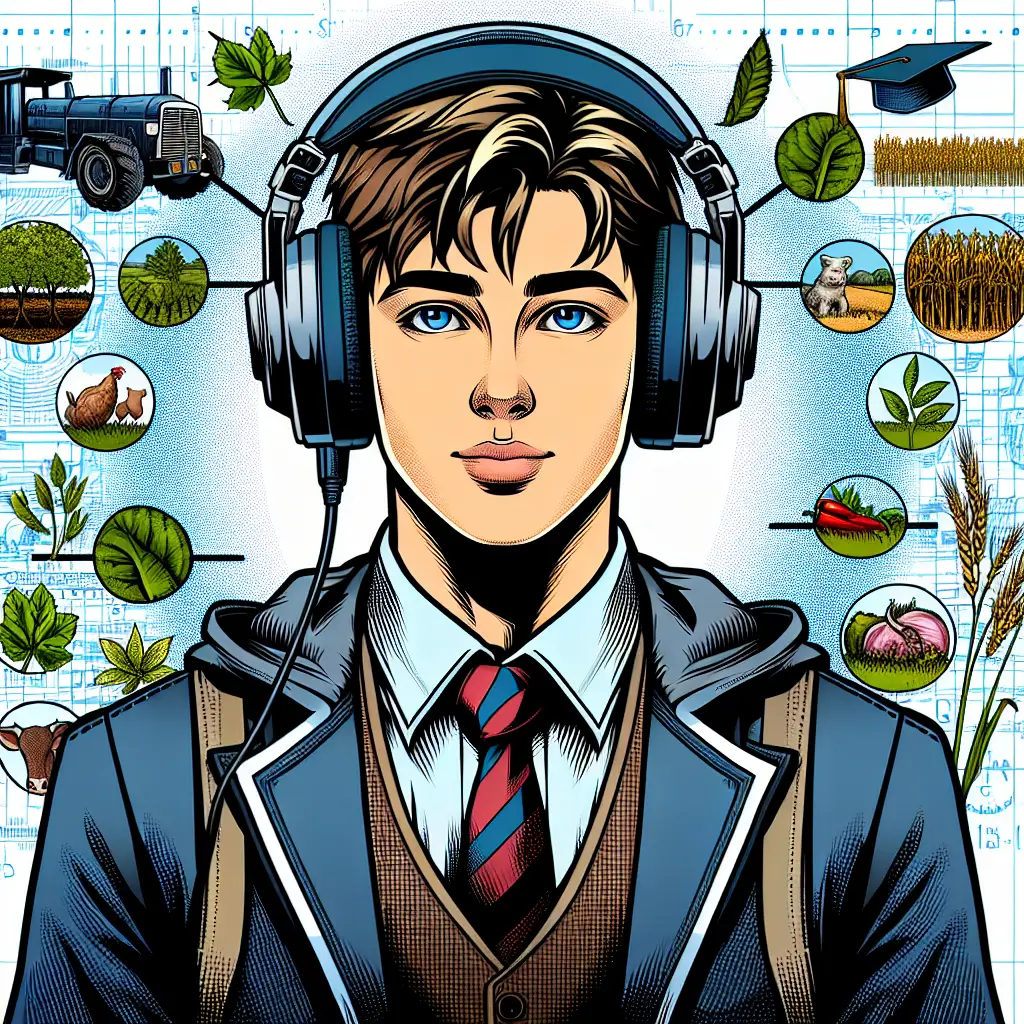 A screenshot of Free Avatar: High School Agricultural Manager Comic Book Avatar