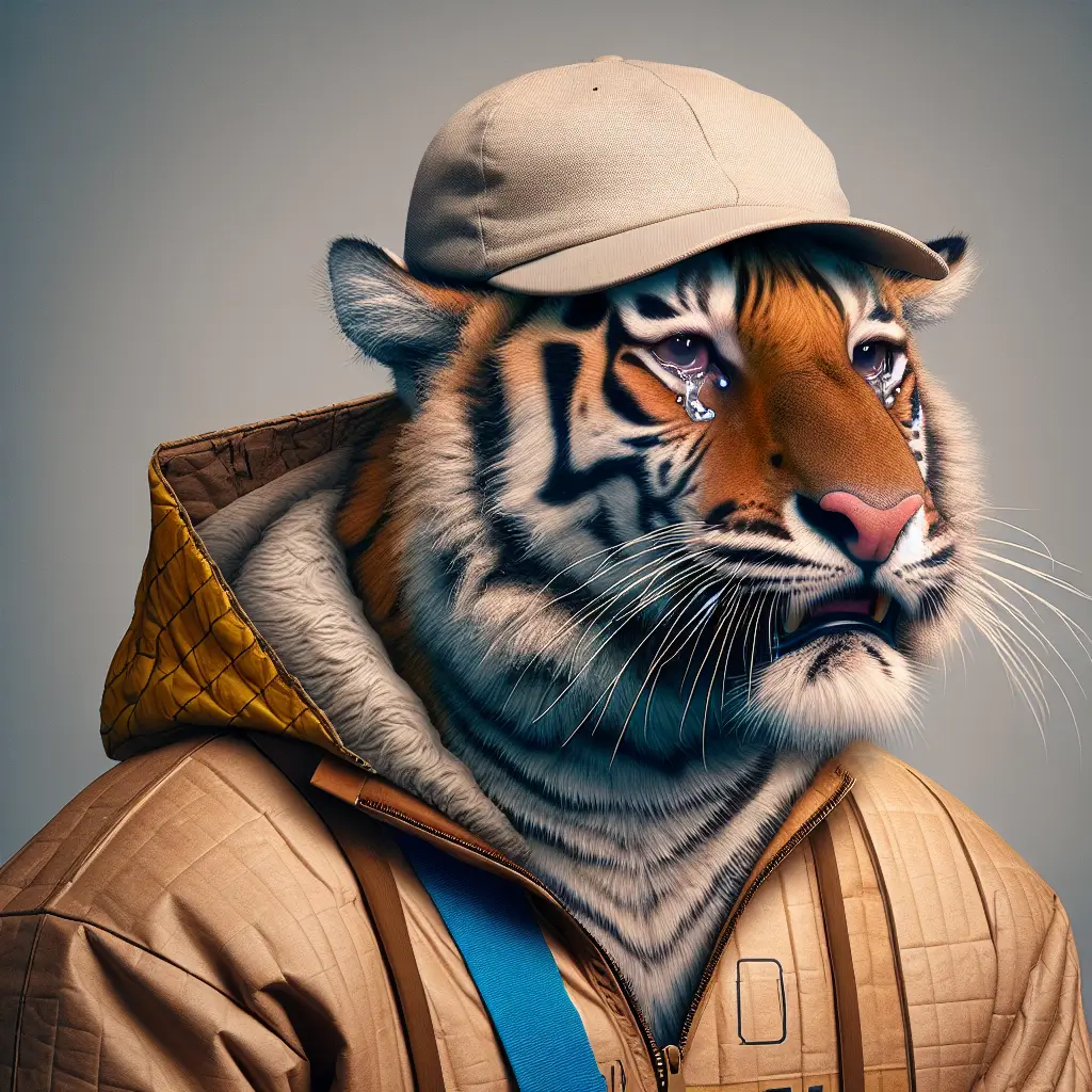 A screenshot of Free Avatar: Hyperrealistic Tiger Packer and Packager