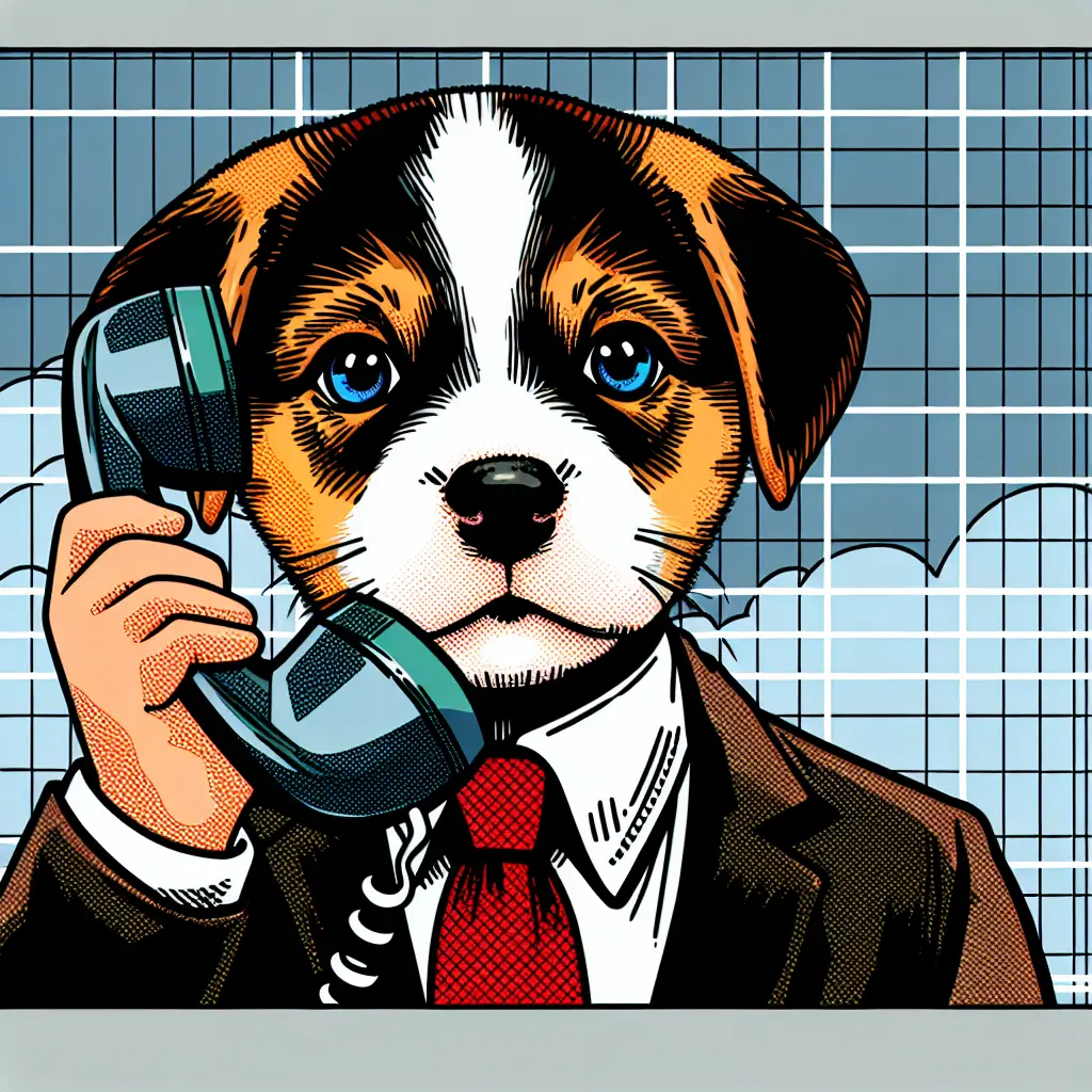 A screenshot of Free Avatar: AI Generated Comic Style Food Scientist Puppy Avatar