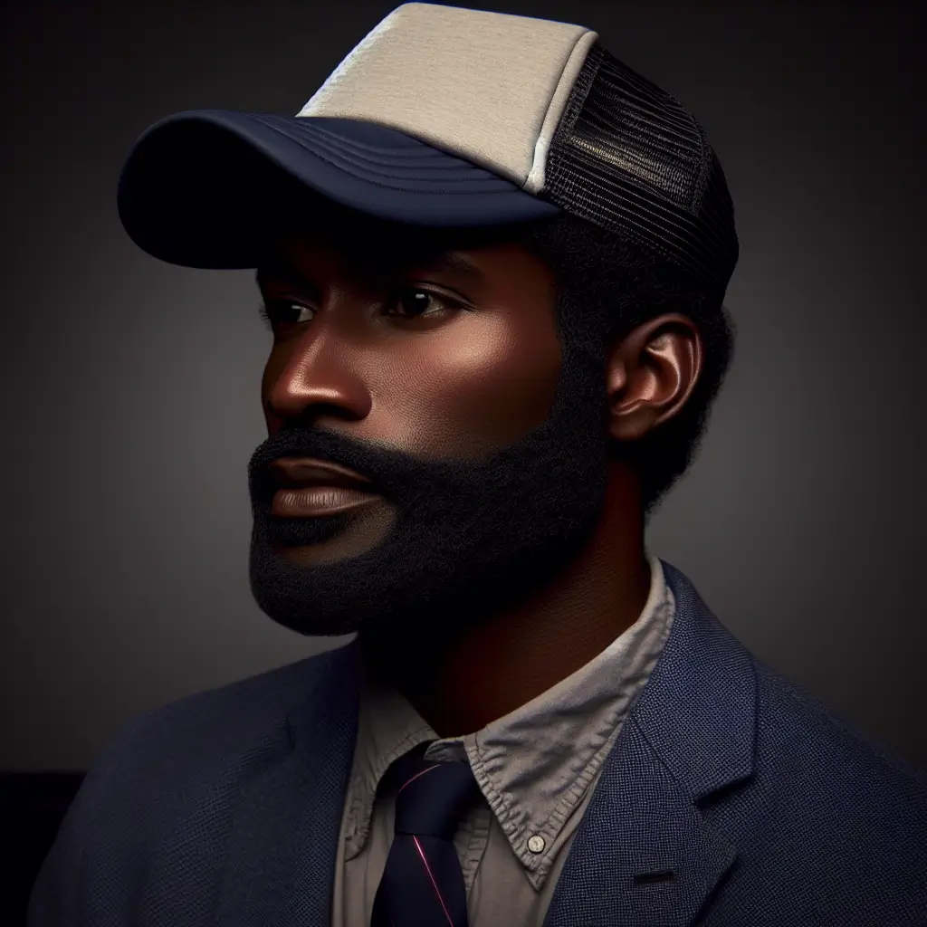 A screenshot of Free Avatar: Black Male Fundraiser AI Avatar