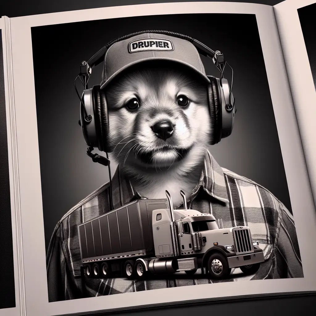 A screenshot of Free Avatar: Puppy Truck Driver AI Avatar