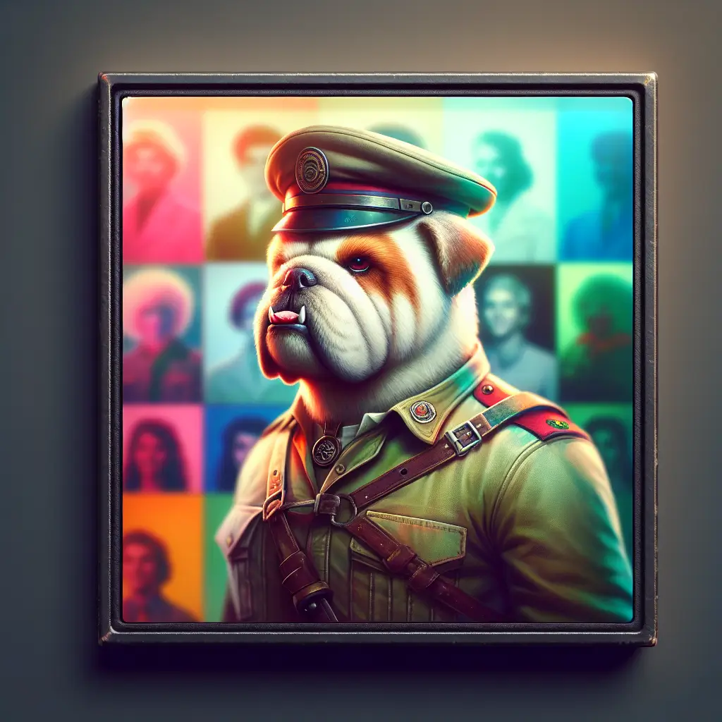 A screenshot of Free Avatar: Fantasy Bulldog Waste Collector