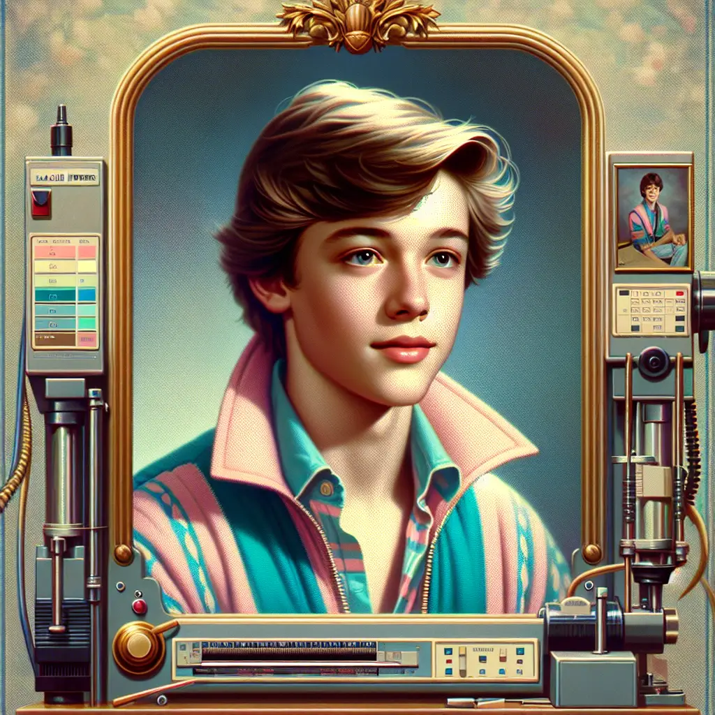 A screenshot of Free Avatar: 1980's Yearbook-Style AI Generated Avatar