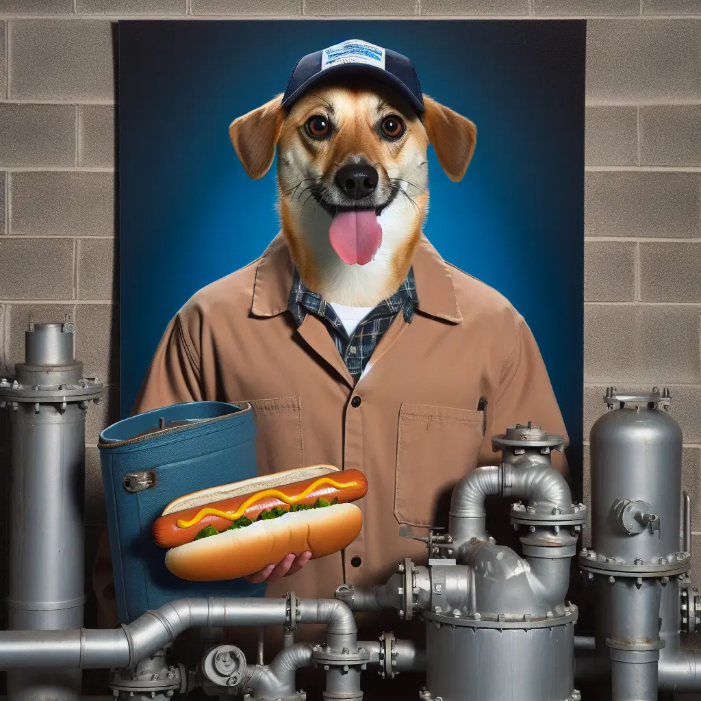 A screenshot of Free Avatar: Sewage Treatment Plant Dog