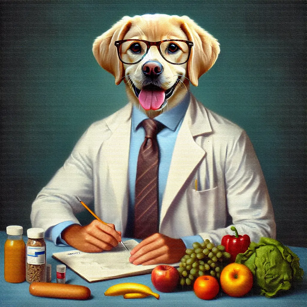 A screenshot of Free Avatar: Food Scientist Dog