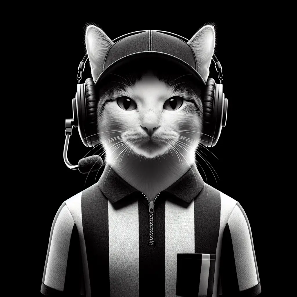 A screenshot of Free Avatar: Cat Umpire with Headphones