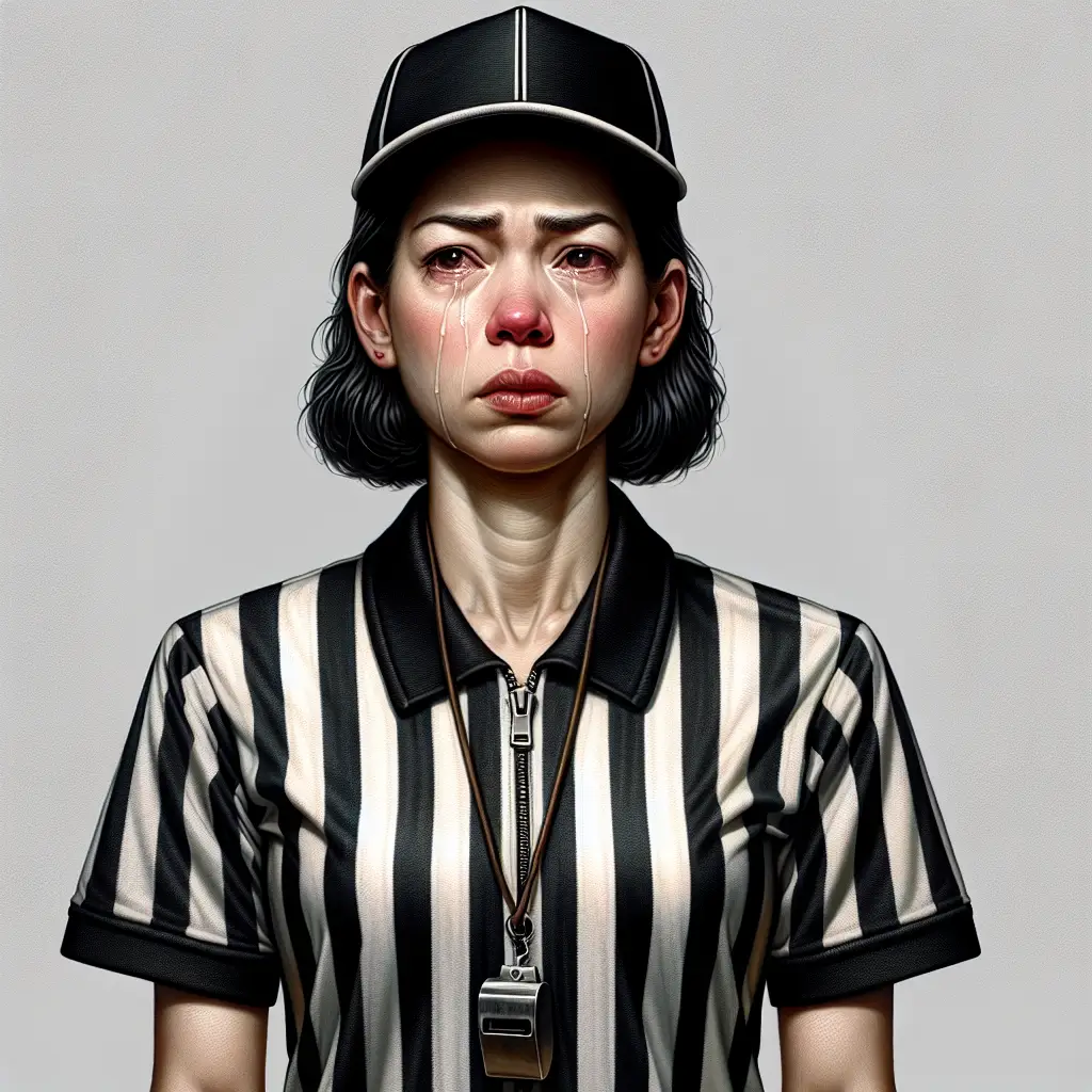 A screenshot of Free Avatar: Emotional Umpire AI Avatar