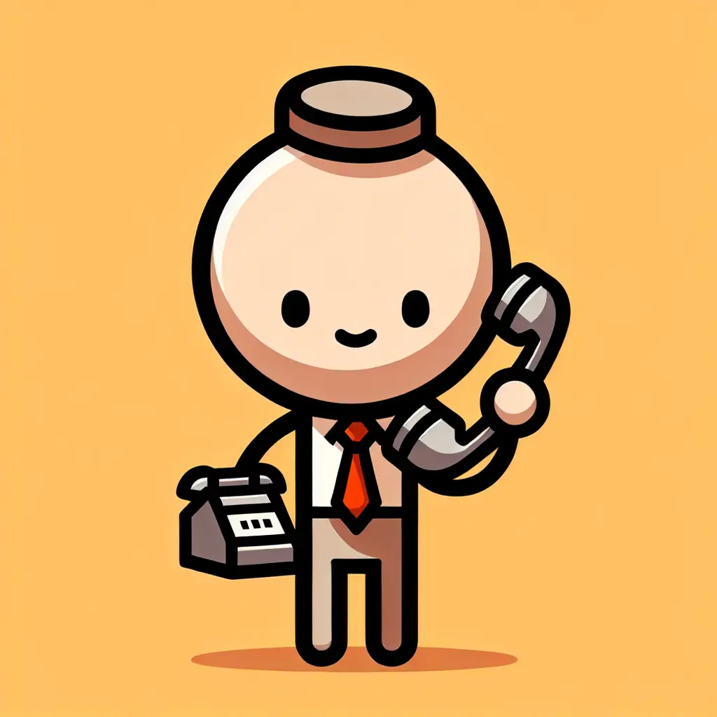 A screenshot of Free Avatar: Retail Store Manager Stick Figure