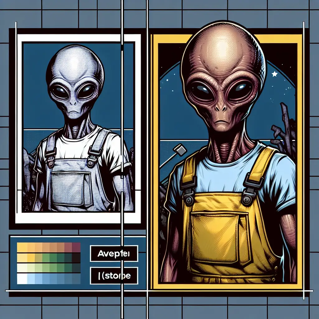 A screenshot of Free Avatar: Alien Construction Laborer