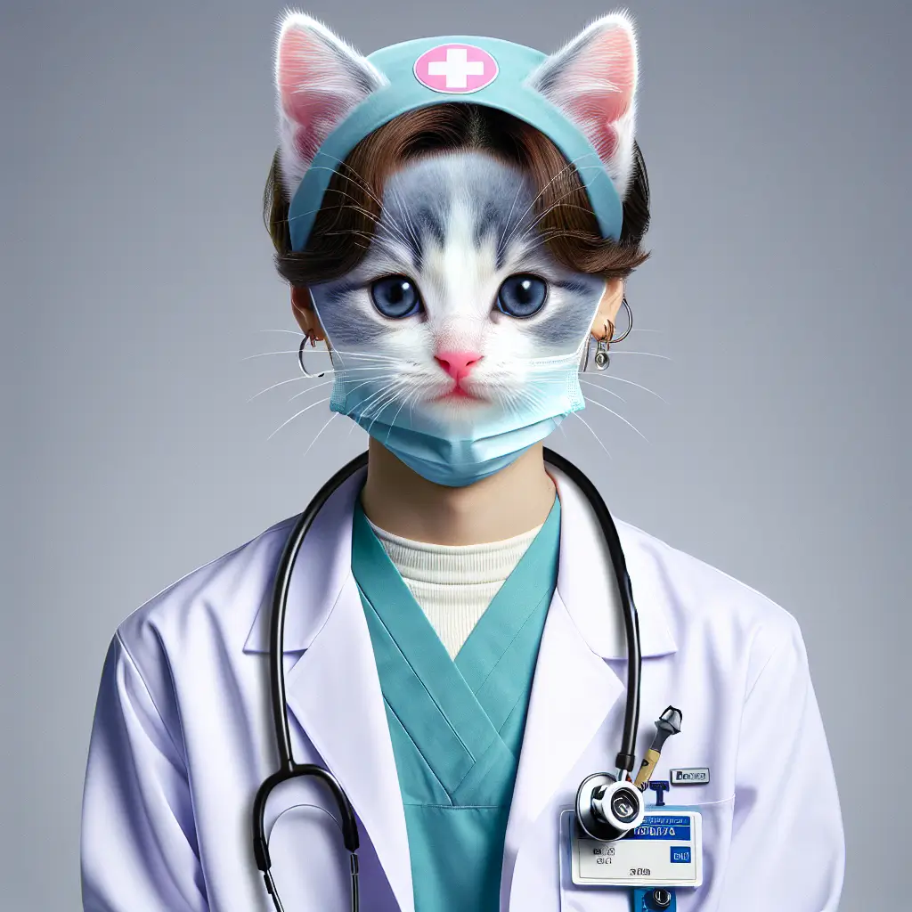 A screenshot of Free Avatar: K-pop Nurse Practitioner AI Avatar