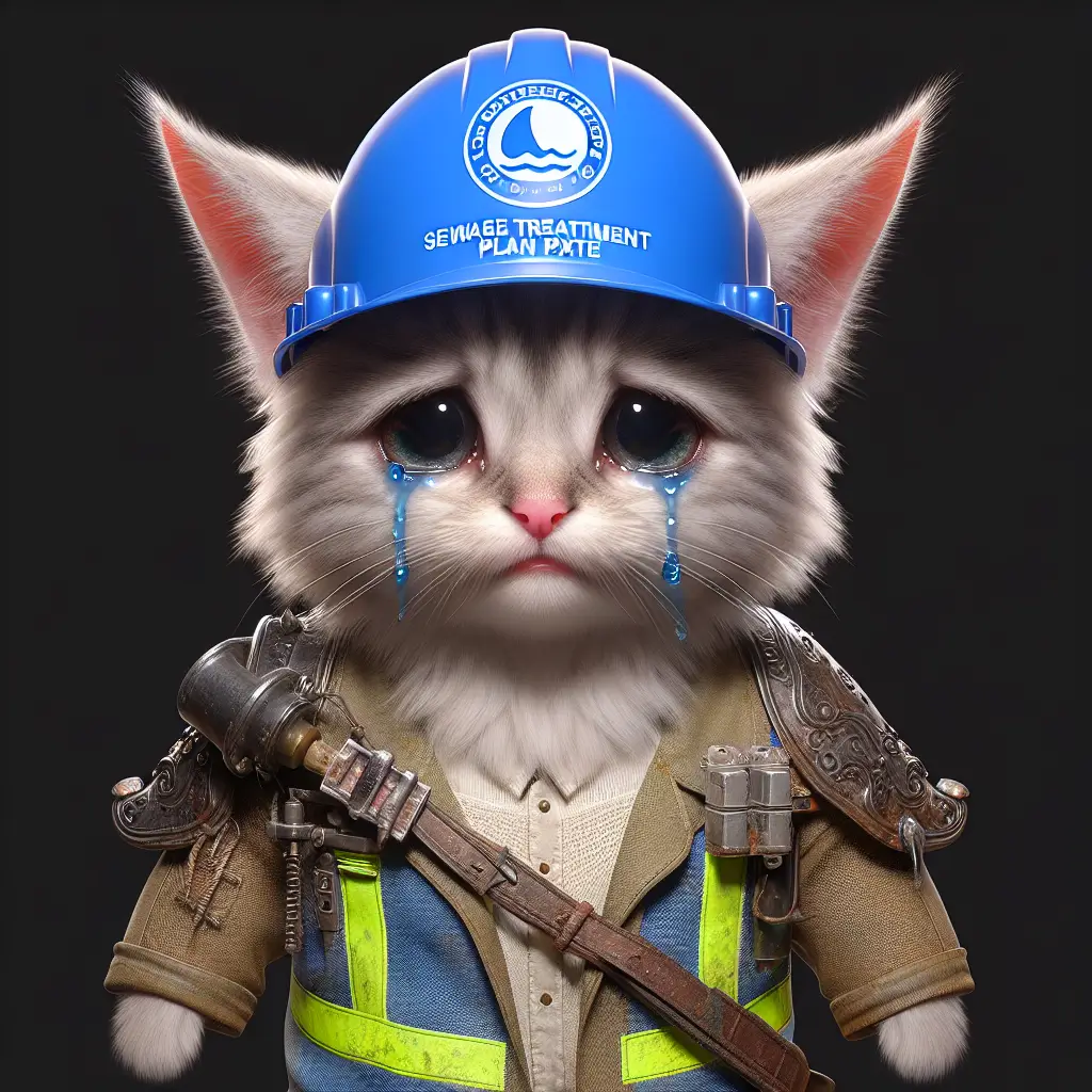 A screenshot of Free Avatar: Fantasy-Styled Kitten Sewage Treatment Plant Operator