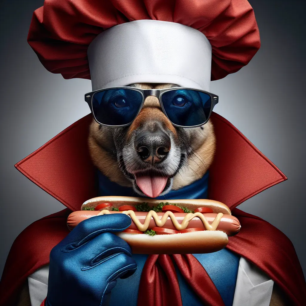 A screenshot of Free Avatar: Superhero Dog Chef