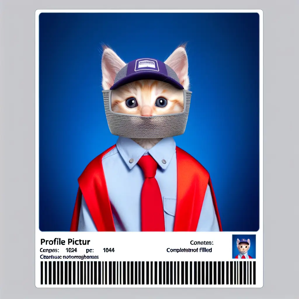 A screenshot of Free Avatar: Superhero Kitten Janitor