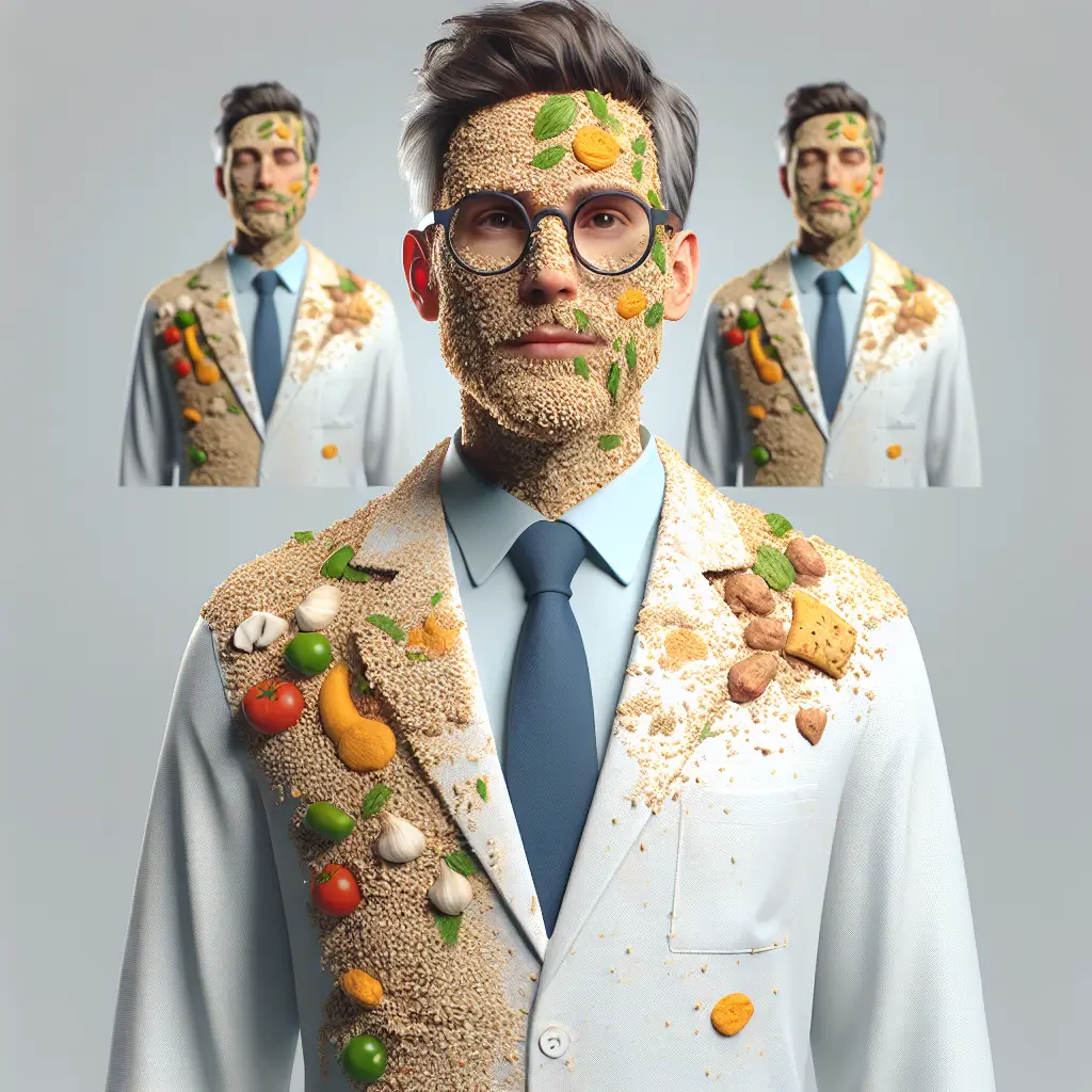 A screenshot of Free Avatar: Adult Food Scientist AI Avatar