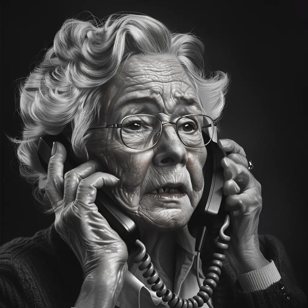 A screenshot of Free Avatar: Elderly Woman PR Specialist Avatar